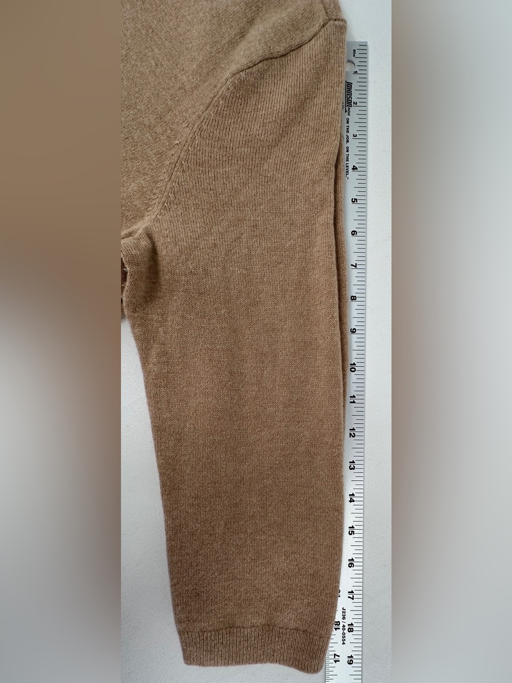 Talbots Cashmere Crewneck Sweater Camel XL - Picture 9 of 11